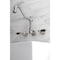 Kingston Brass KS1028PKL Wall Mount Roman Tub Faucet, Brushed Nickel KS1028PKL - alternate 2